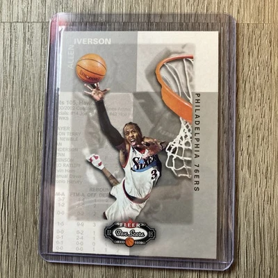 Allen Iverson 2002-03 Fleer Box Score #3 BASKETBALL Card - Image 1 of 2