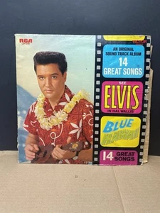 Elvis, Blue Hawaii, 14 Great Songs LP, MULTIPLE LP'S SHIP FREE! - Imagen 1 de 3
