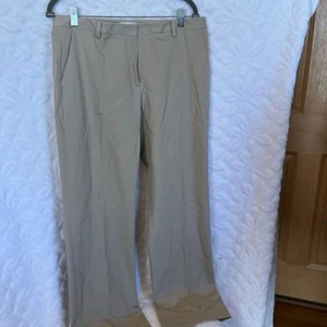 Calvin Klein NEUE khakifarbene Damenhose Größe 12 neu mit Etikett Business Freizeit Bürokleidung - Bild 1 von 5