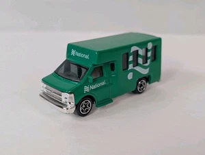 1998 Matchbox Green And White National Chevy Transport Bus 1:64 Scale LOOSE BUS - Picture 1 of 18