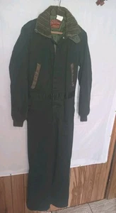 Walls Blizzard-Pruf Insulated Coveralls Women Green Snow Suit Jump Winter VTG - Picture 1 of 8