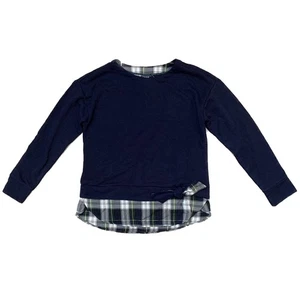 IZOD Damen 2-Fer Sweatshirt zum Binden (Peacoat, Small) - Bild 1 von 3