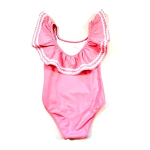 JANIE AND JACK GIRLS PINK SWIMSUIT SIZE 4 - Picture 1 of 4