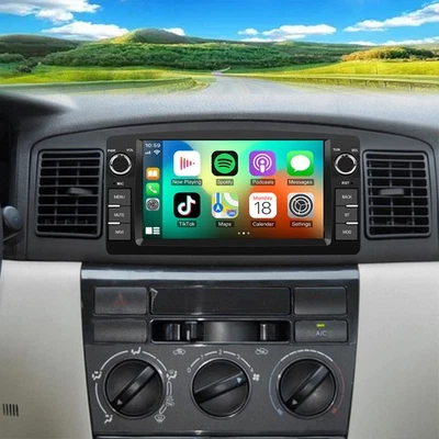 Für TOYOTA COROLLA E10 E11 E12 1990-2007 Autoradio Carplay Android 14 GPS 4+64G - Bild 1 von 4
