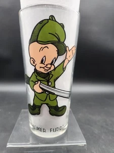 Vintage Elmer Fudd Glass Cup 1973 Pepsi Warner Brothers Collector Series - Picture 1 of 7