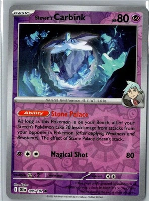Steven's Carbink Common SV10: Destined Rivals 086/182 NM - Image 1 of 2