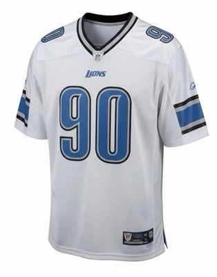 ✅ Camiseta deportiva de fútbol americano vintage blanca de los Detroit Lions Ndamukong Suh nueva con etiquetas para hombre M +2 💯 Foto 1 de 4