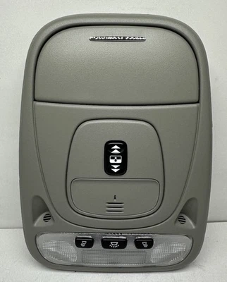 Jaguar S-type 2005 techo consola superior domo mapa luz techo corredizo interruptor gris OEM Foto 1 de 4