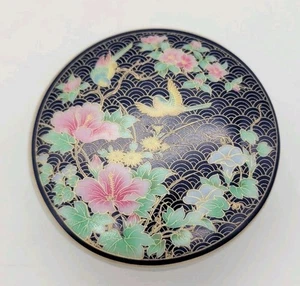 Vintage Porzellan Deckel Runde Schmuckschatulle Japan - Bild 1 von 6