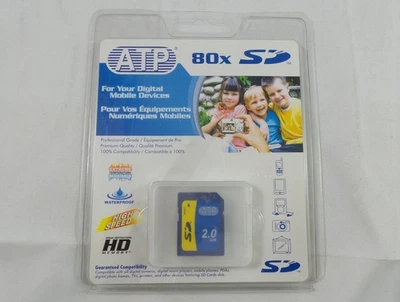ATP Electronics Secure Digital 2 GB 60x SD Card (AF2GSD) - Image 1 of 2