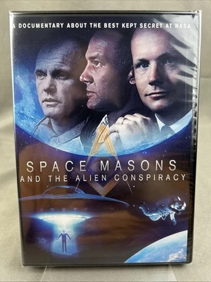 SPACE MASONS & THE ALIEN CONSPIRACY (DVD, 2023) NASA Documentary NIB NEW SEALED - Image 1 of 3
