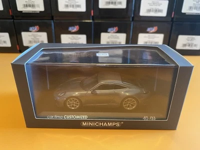 Porsche 911 992 GT3 Touring Achatgrau Car.tima Customized 1/43 Minichamps - Immagine 1 di 2