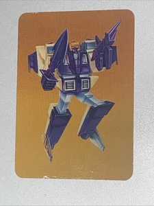 1985 Hasbro Transformers Action Card # 111 Blitzwing - gelbe Variante LP - Bild 1 von 8