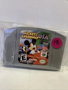Mickey's Speedway USA 64 (Nintendo 64) Auténtico, Probado y Limpio - Imagen 1 de 1