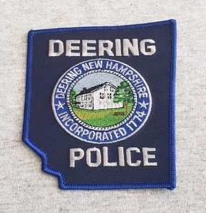 Toppa spalla polizia Deering New Hampshire - Foto 1 di 1
