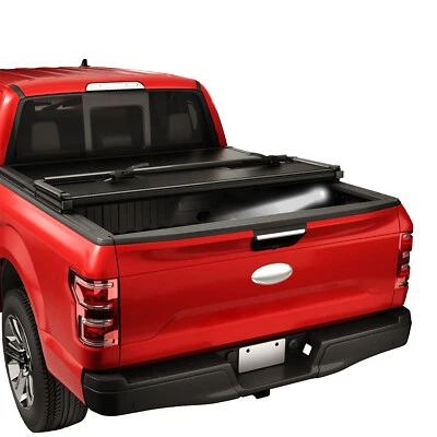 8FT Hard 3-Fold Tonneau Cover For 1999-2016 Ford F250 F350 F450 F550 Super Duty - Image 1 of 4