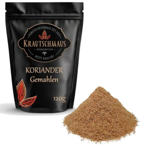 120g Koriander gemahlen Coriander Gewürz Korianderpulver Koriandersamen Würzung - Bild 1 von 6