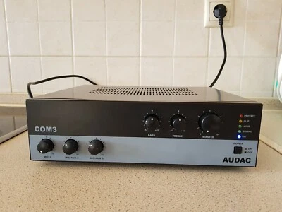 Audac COM 3 Public Address Amplifier - Image 1 of 4