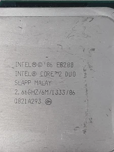 LOT 6 Intel Core 2 Duo E8200 CPU SLAPP 6M/1333/2.66GHz - Picture 1 of 5