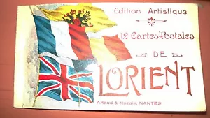 RARO ANTIGUO: "LORIENTE" - Un Libro de Postales (12) - Imagen 1 de 5