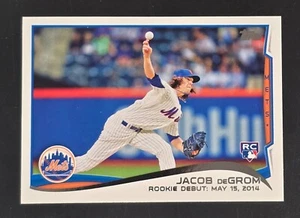 2014 Topps Update Series Rookie Debut JACOB DeGROM #US-57 (RC) NM Ships FAST - Picture 1 of 10