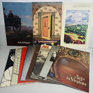 11 lot Arts In Virginia Magazines Mixed lot 1966,71,73,74,76,80,81,82,86 - Picture 1 of 12