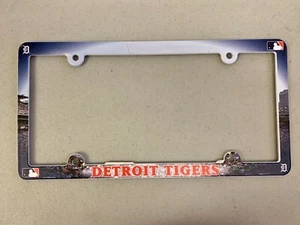 Detroit Tigers Baseball MLB Plastic License Plate Frame Cover Car Tag Holder NEW - Picture 1 of 5