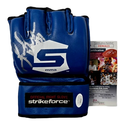 Herschel Walker Signed Strikeforce UFC Glove Autograph MMA NFL JSA COA 621 - Image 1 of 3