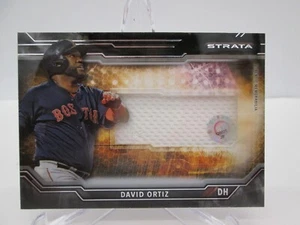 2015 Topps Strata Clearly Authentic Relics David Ortiz CARC-DO - Picture 1 of 2