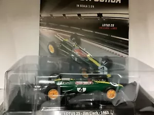 F1, LOTUS 25, JIM CLARK 1963, world Champion 1/24. DIE CAST nuova sigillato - Foto 1 di 6