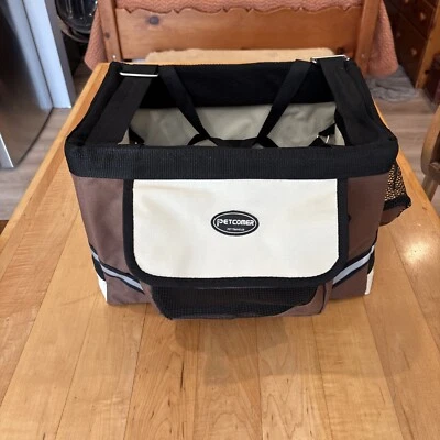 Pet Car Seat Traveler By Petcomber For Small Dogs 15x10x10 Deep - Image 1 of 4
