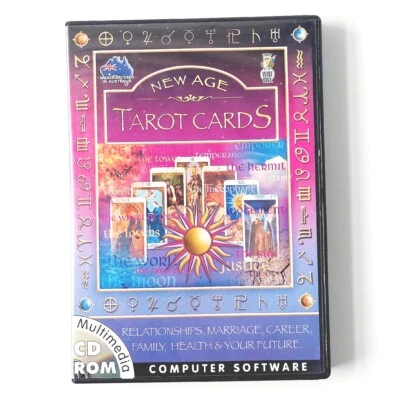 New Age Tarot Cards (2001) PC CD ROM Computer Video Game Program | Complete  - Image 1 of 4