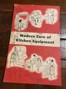 Libretto cucina vintage cura moderna attrezzatura cucina di Johnson's Wax - Foto 1 di 3
