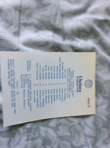 1981/2 CHELSEA RESERVES V BRISTOL ROVERS RES - Picture 1 of 1