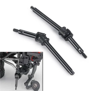 Steel Front Axle CVD Drive Shaft fr Axial SCX24 Bolt C10 Gladiator Bronco RC Car - Picture 1 of 8