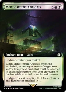 Mantle of the Ancients SURGE FOIL EXTENDED - 0980 - Rare - Fallout PIP MTG - Foto 1 di 1