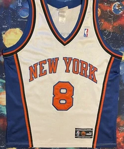 Vintage Puma NBA New York Knicks Latrell Sprewell Basketball Jersey - Picture 1 of 7