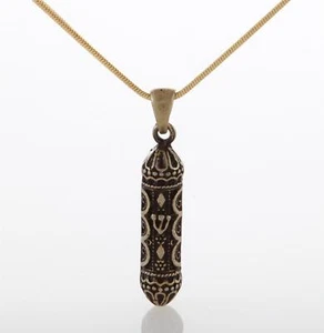 Soul Mezuzah Halskette GLÜCK Charm Karma Anhänger Schmuck Judaika Kabbala - Bild 1 von 6