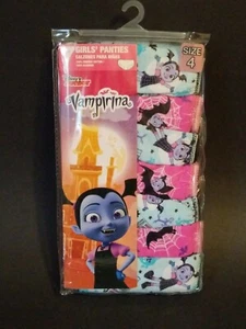 DISNEY  VAMPIRINA  GIRLS  7 PACK SIZE 4 NEW SEALED! - Picture 1 of 2