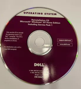Dell Reinstallation CD Microsoft Windows XP Home Edition P/N 5W623 - Picture 1 of 4