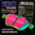 EBC GREENSTUFF PADS DP2662/2 FOR MG TF 1.6 115 BHP 2002-2005