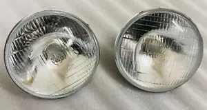 2x BRAND NEW LUCAS 7" HEADLIGHT HEADLAMP SEALED BEAM - Bild 1 von 6