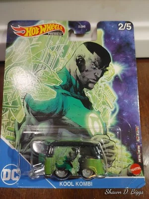 Hot Wheels Premium DC Comics Green Lantern Kool Kombi 2/5 Free Shipping - Image 1 of 2