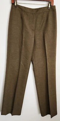 Le костюм отделяет 6 платье брюки только прямые штанины с подкладкой коричневый смесь 31 в - Изображение 1 из 4