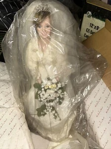 Vintage Danbury Mint " The Princess Diana Bride Doll " - King Charles - w/ box - Picture 1 of 16