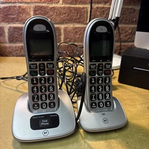 BT 4000 Big Button Cordless Twin Handset Phones Nuisance Call Blocker - Zdjęcie 1 z 6