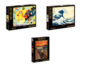 Museum Collection Kandinsky/Hokusai /Munch puzzle 1000 pcs single/complete pack - Foto 1 di 7