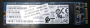 OEM SanDisk 256GB M.2 NVMe (PCIe) SSD HDD SD8SN8U-256G - X400 Laptop Hard Drive, - Picture 1 of 2