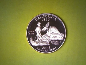 2005 S 25C CALIFORNIA Proof 50 States Quarter **FREE SHIPPING** - Picture 1 of 2