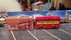 MATCHBOX MB17 LONDONER AUTOBÚS SANDWELL VEHÍCULO DESFILE sin embalaje - Imagen 1 de 9
